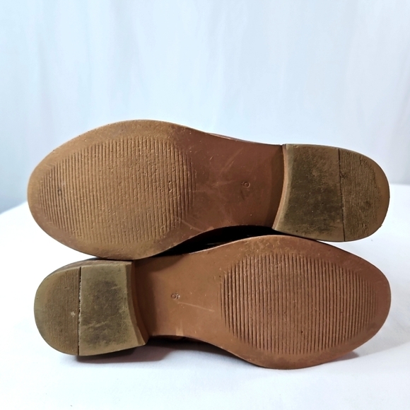 ROAN Brown Leather & Suede Boots Sz 6 - Picture 7 of 8